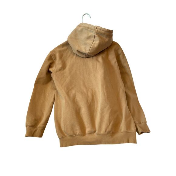 H&M Essentials Beige Relaxed Hoodie Mens M - Picture 2 of 3